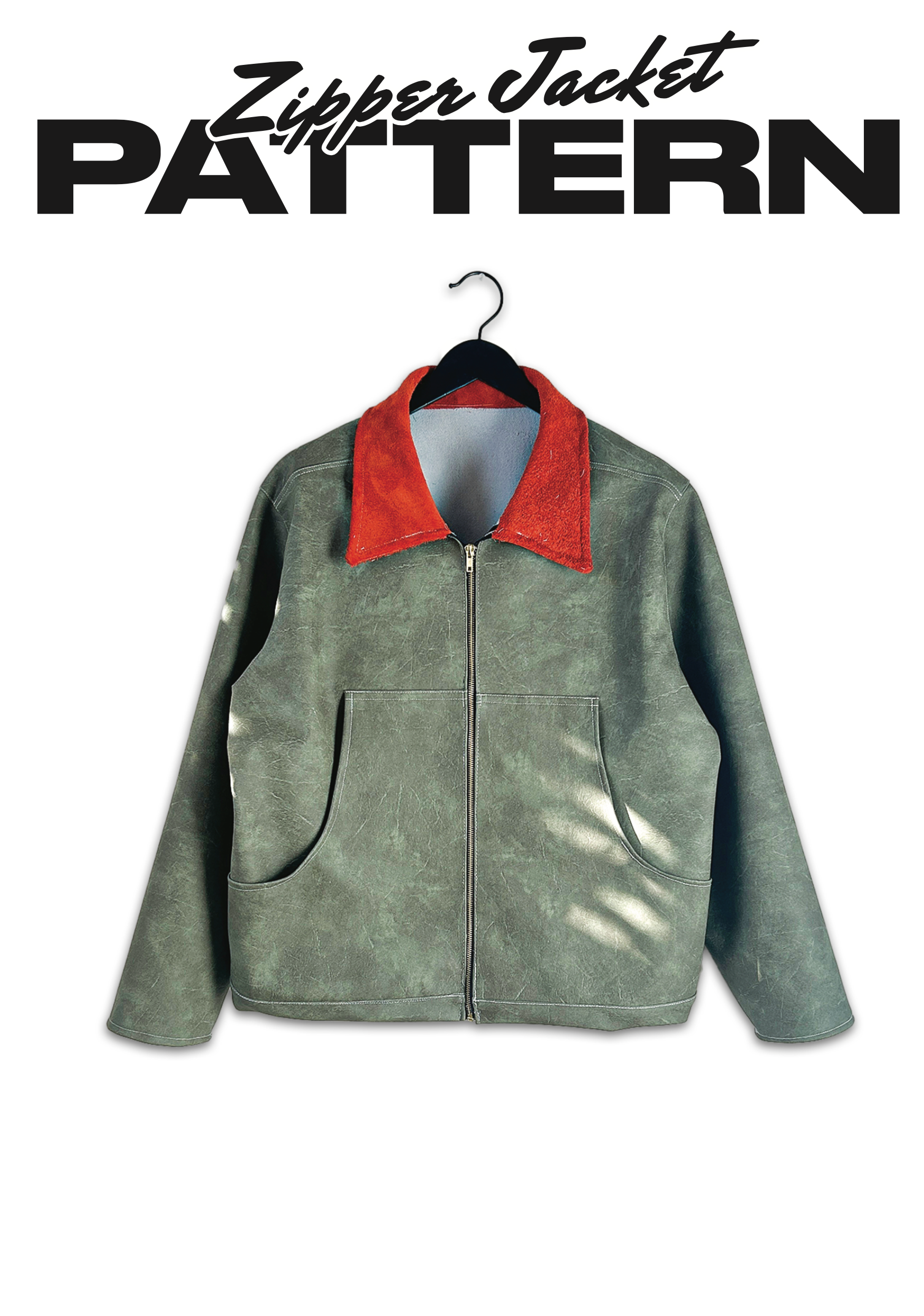 PDF Zipper Jacket Sewing Pattern
