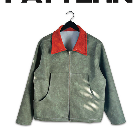 PDF Zipper Jacket Sewing Pattern