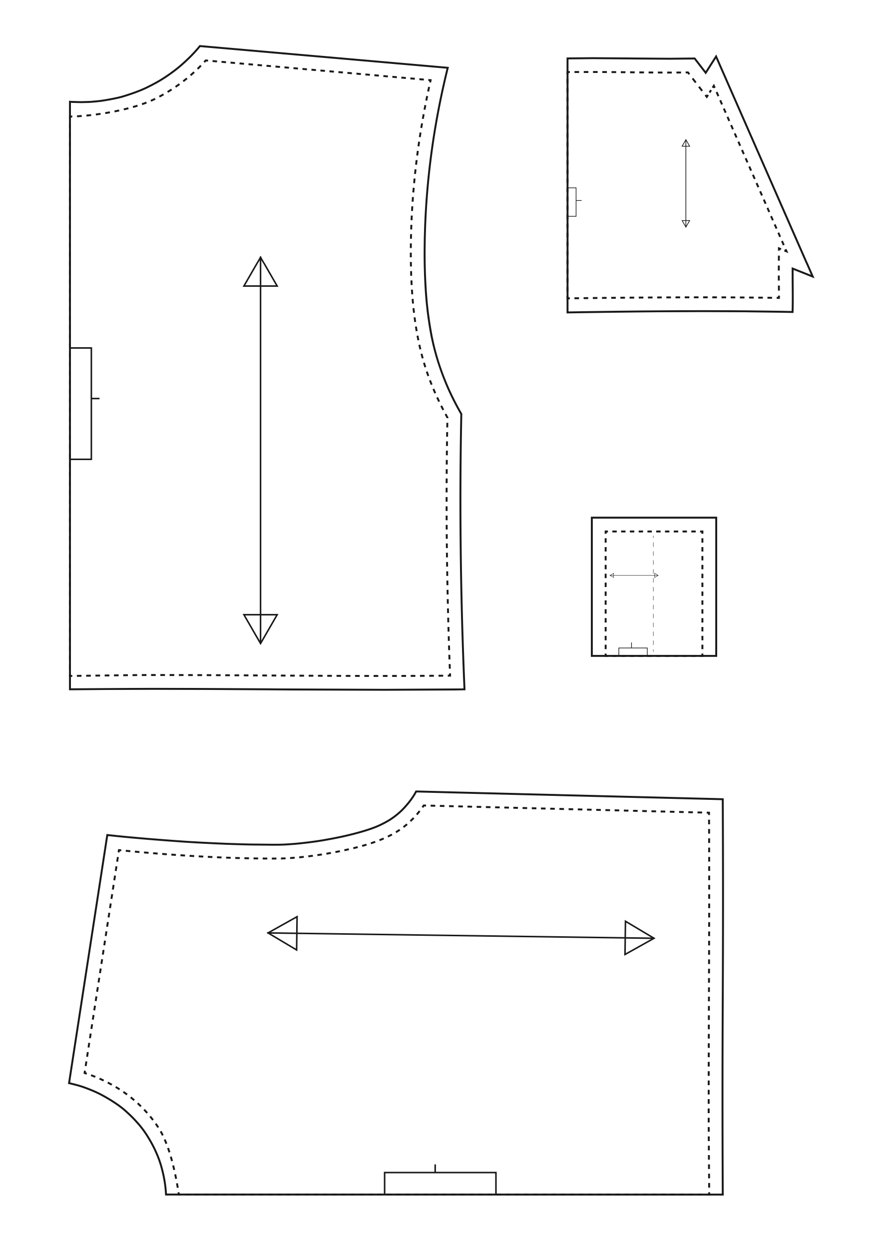 PDF Cropped Drop-Shoulder Sewing Pattern