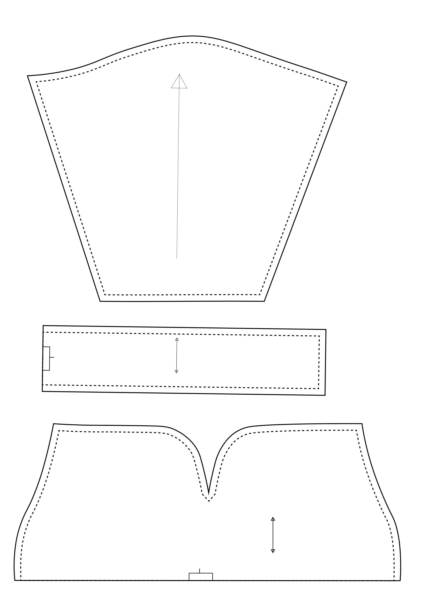PDF Cropped Drop-Shoulder Sewing Pattern