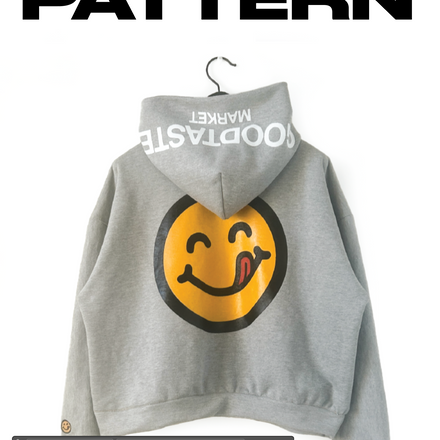 PDF Cropped Drop-Shoulder Sewing Pattern