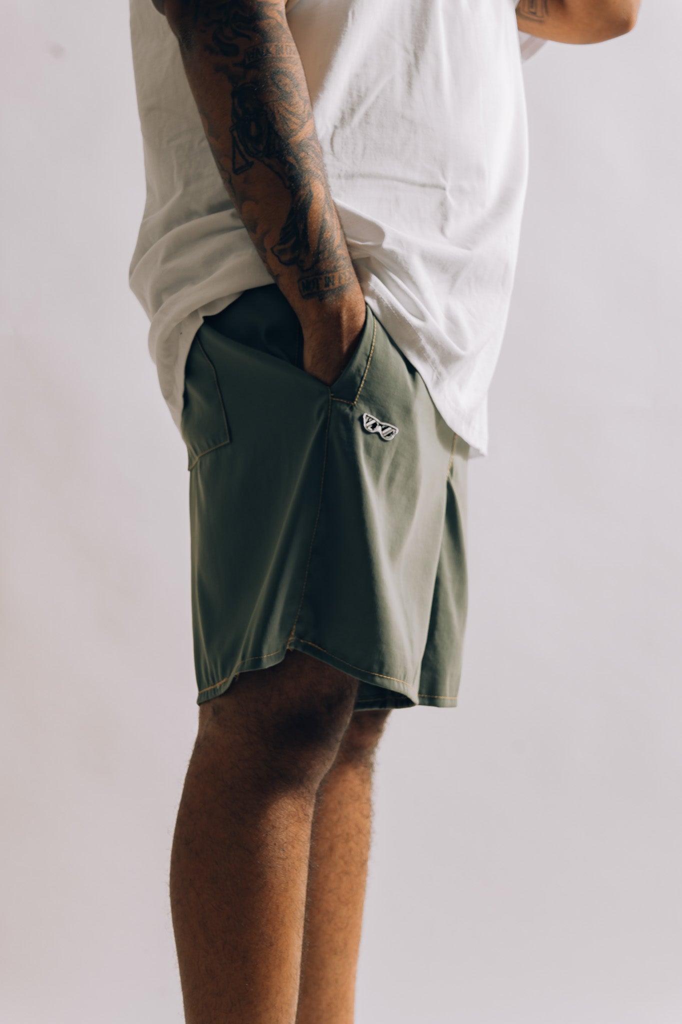 Army Green Shorts