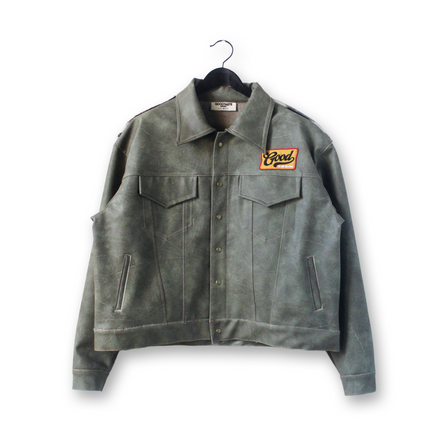 Zebra Panel Work Jacket